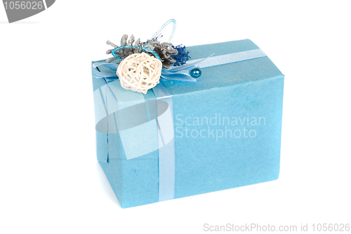 Image of blue gift box