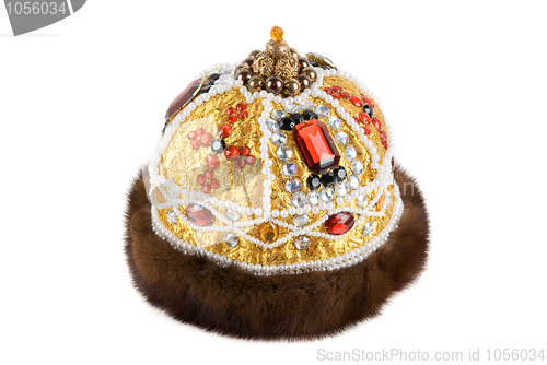 Image of Regal kings fur crown