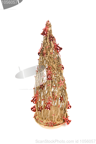 Image of christmas decoration fir tree