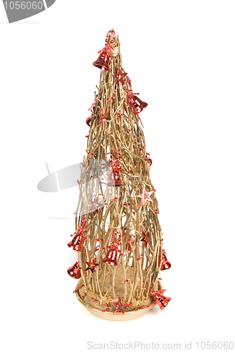 Image of christmas decoration fir tree