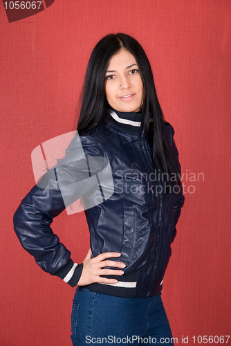 Image of girl at jacket