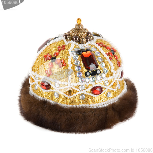 Image of Regal kings fur crown