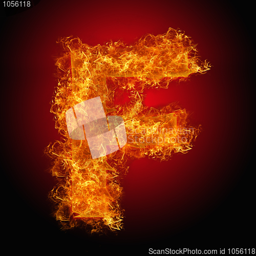 Image of Fire letter F