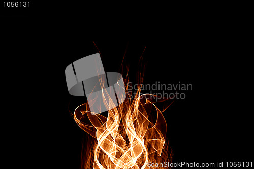 Image of Abstract background of Fire