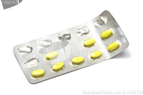 Image of Yellow pills 