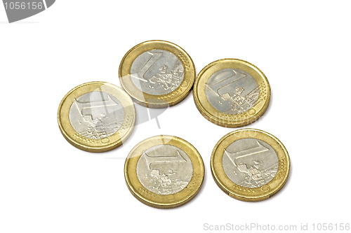 Image of euro coins