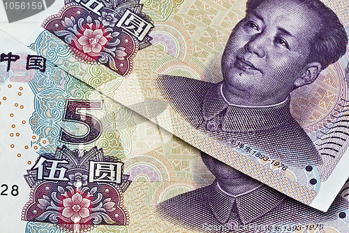 Image of chinese money background