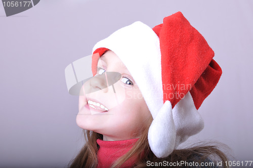 Image of happy Christmas child