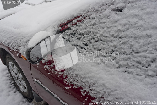 Image of Winter morning with snow