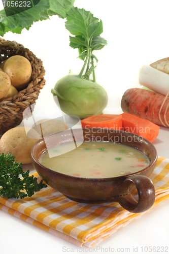 Image of Cream of potato soup
