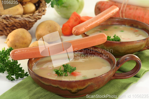 Image of Cream of potato soup