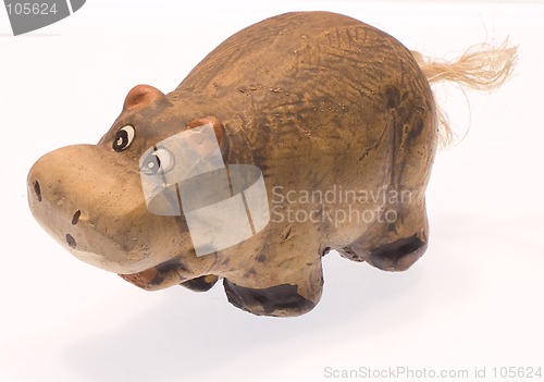 Image of Clay hippopotamus I