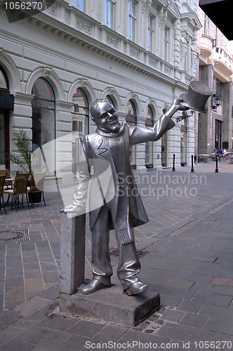 Image of Bratislava sculpture