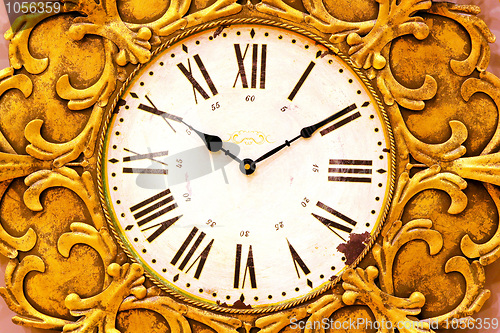 Image of Clock detail