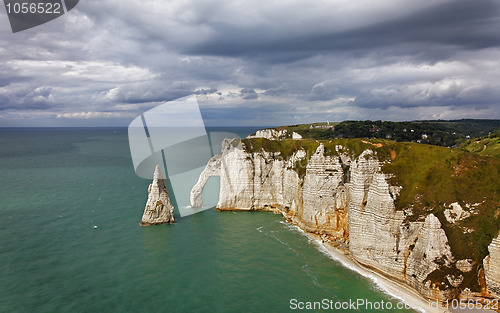 Image of La Falaise d'Amont-Etretat