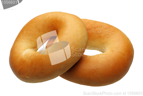 Image of Bagels, isolated