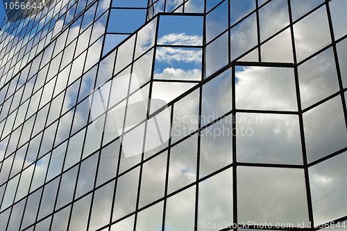 Image of Glass office building.