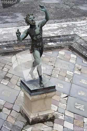 Image of Dancing faun in Pompeii