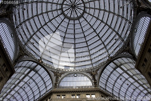 Image of Galleria Umberto  in Naples (Italy).