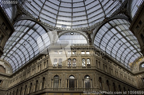 Image of Gallery Umberto in Naples (Italy).