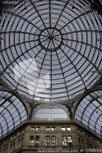 Image of Galleria Umberto  in Naples (Italy).