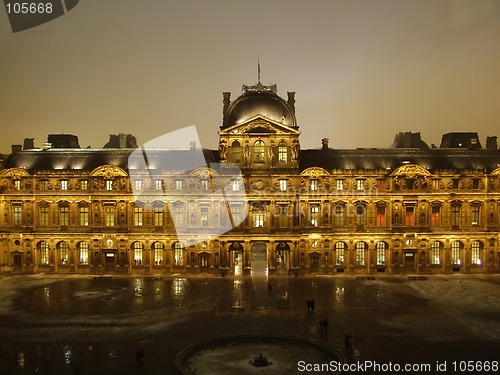Image of Louvre museum - France - Paris