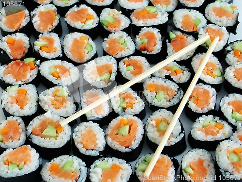Image of roll sushi
