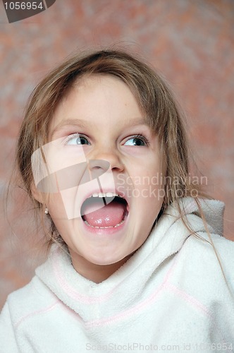 Image of screaming child