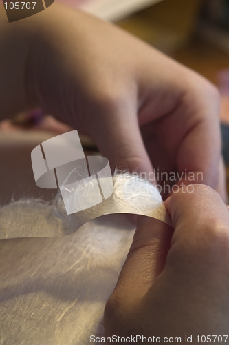 Image of Ripping Paper