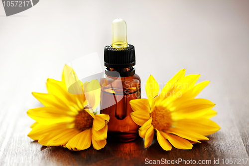 Image of flower essential oil