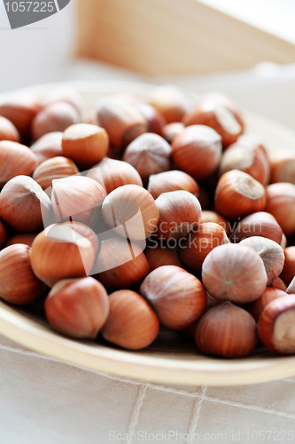 Image of hazelnuts