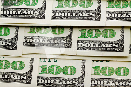 Image of Hundred dollar denominations 