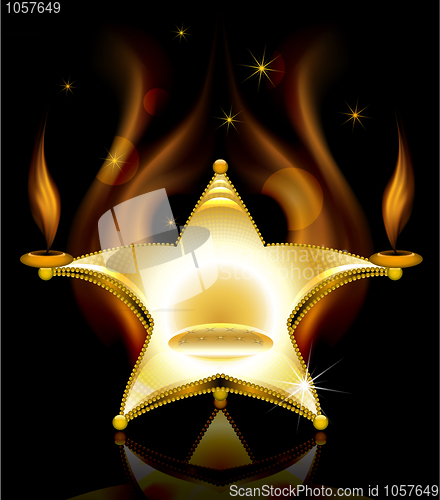 Image of Chair in the form of stars
