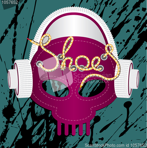 Image of sneakers skull