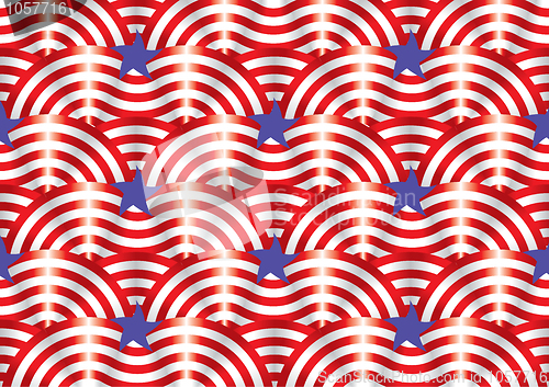 Image of Designed using elements of the American flag