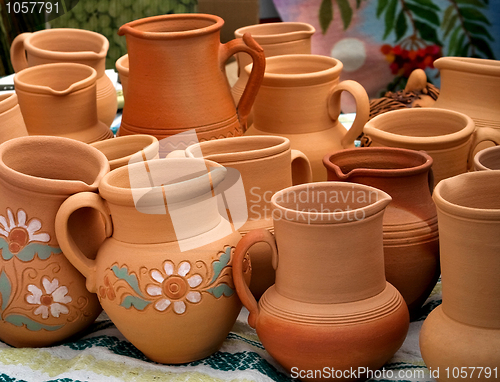 Image of clay pots