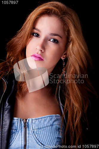 Image of beautiful and elegant blond woman