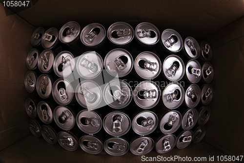 Image of empty beer cans