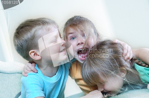 Image of kids playing together