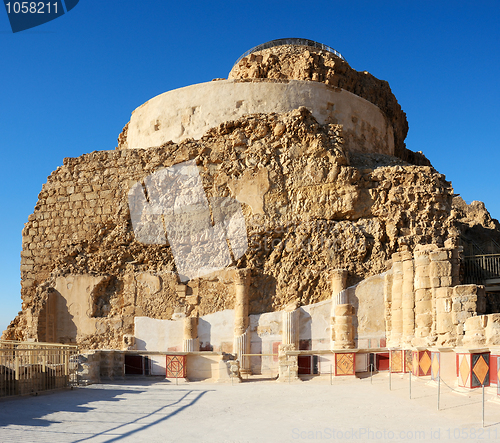 Image of Masada, a part of the Northern Palace