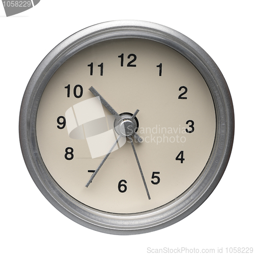 Image of Dial of clock, isolated