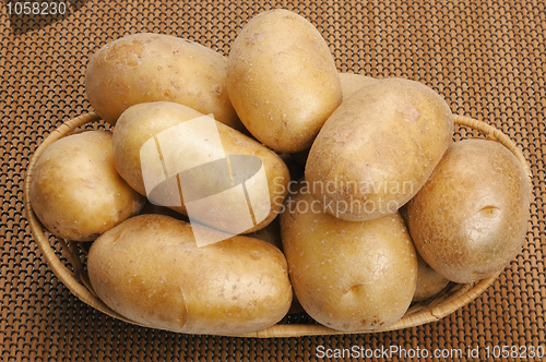 Image of Potatoes on a mat