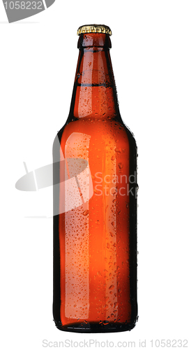 Image of Beer bottle, isolated