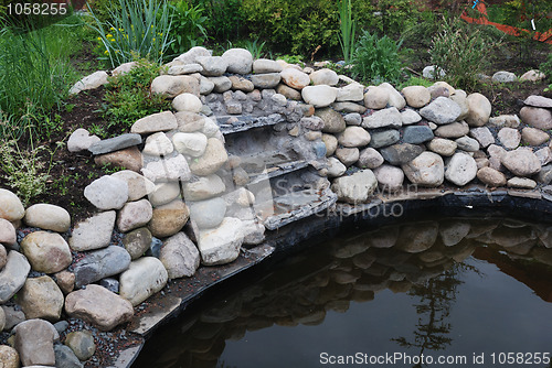 Image of garden pond