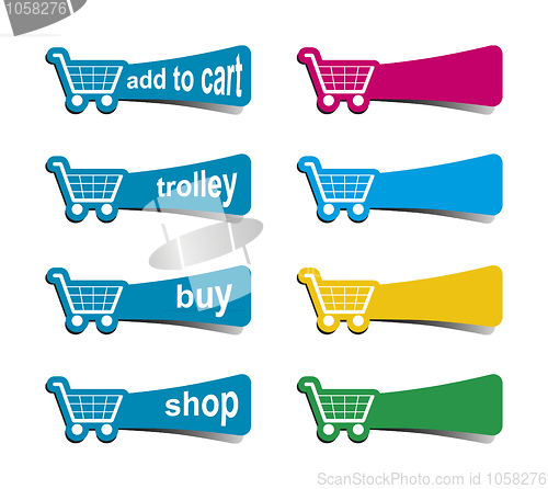 Image of shopping icons