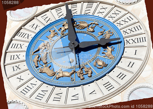 Image of Roman Zodiac Clock