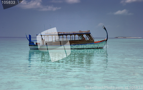 Image of Fiishing boat, Maldives