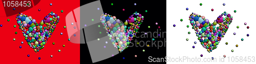 Image of Balloon hearts