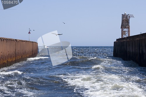 Image of Run leading out of the Wharf