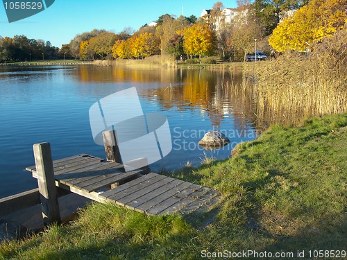 Image of View of the lake